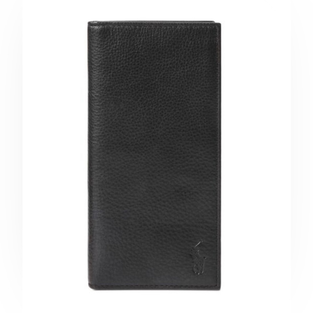 Polo Ralph Lauren Burnished Narrow Pocket Wallet NIB